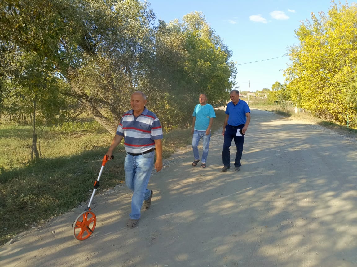 В Старокулаткинском районе состоялась приёмка ремонта щебёночного   покрытия автомобильной дороги.