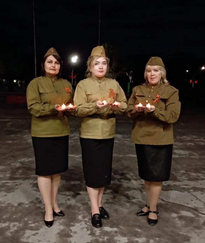 8 мая в р.п. Старая Кулатка  прошла Всероссийская акция «Свеча памяти», объединившая жителей и гостей района..