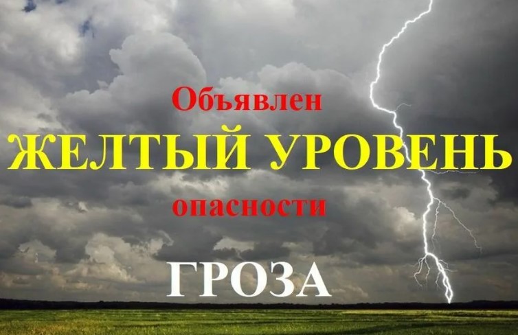 Предупреждение о неблагоприятных явлениях погоды.