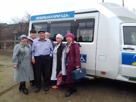 Жители Ульяновской области получают помощь специалистов мобильных бригад.