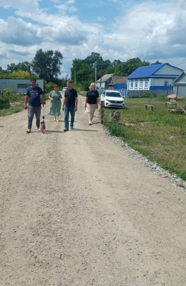 Приемка после ремонта дороги по ул. Набережная в р.п. Старая Кулатка.. Приемка после ремонта дороги по ул. Набережная в р.п. Старая Кулатка..